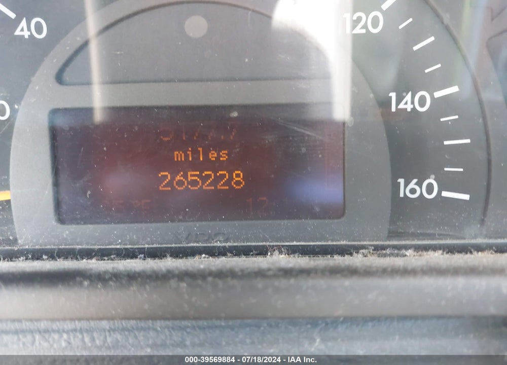 2003 MERCEDES-BENZ C 240 VIN: WDBRF61J93A523479