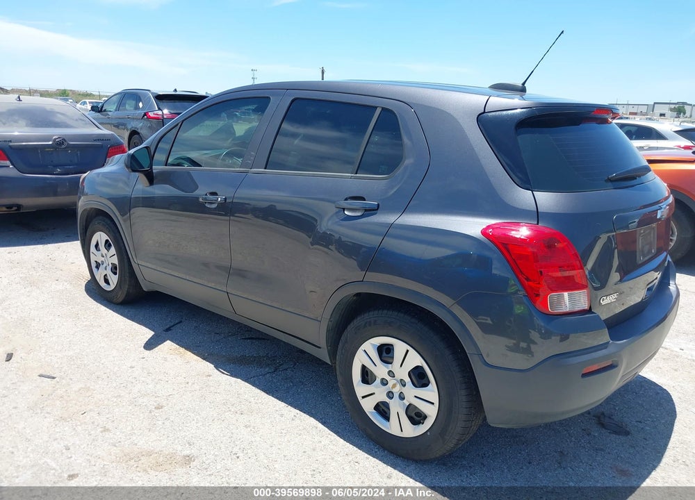 2016 CHEVROLET TRAX 1LS VIN: 3GNCJKSBXGL215054