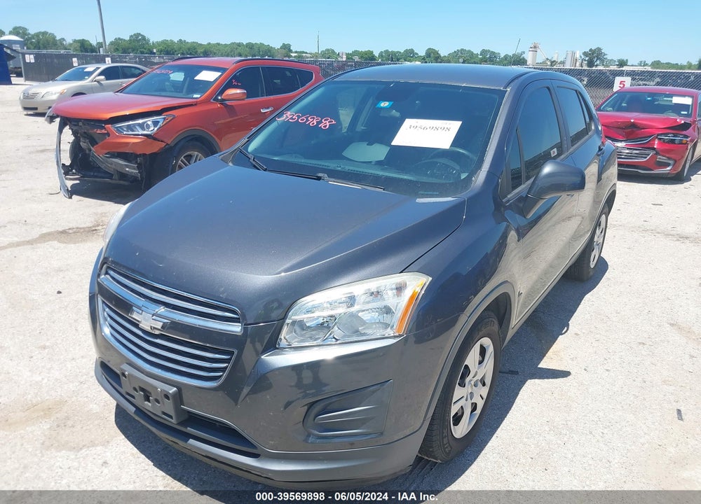 2016 CHEVROLET TRAX 1LS VIN: 3GNCJKSBXGL215054