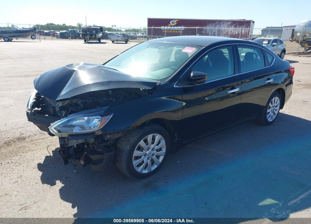 2017 NISSAN SENTRA S VIN: 3N1AB7AP5HY319529