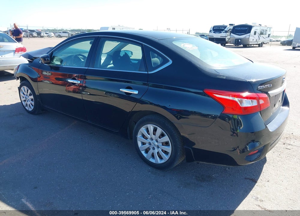 2017 NISSAN SENTRA S VIN: 3N1AB7AP5HY319529