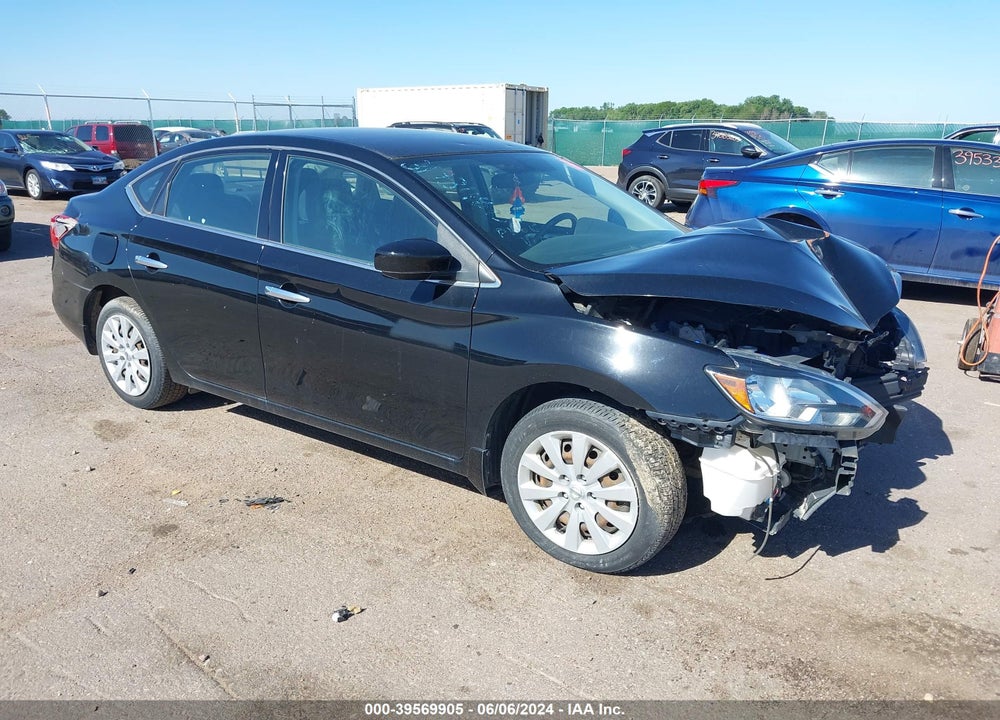 2017 NISSAN SENTRA S VIN: 3N1AB7AP5HY319529