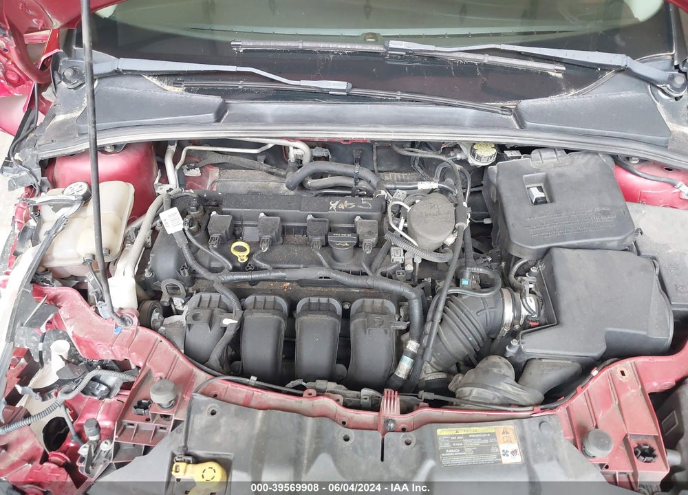 2012 FORD FOCUS SE VIN: 1FAHP3F26CL235455