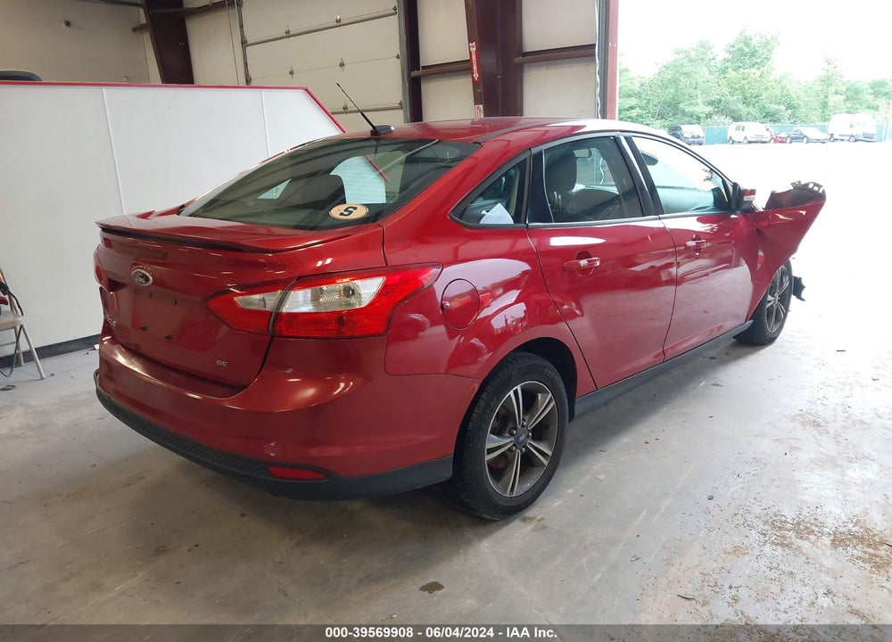 2012 FORD FOCUS SE VIN: 1FAHP3F26CL235455