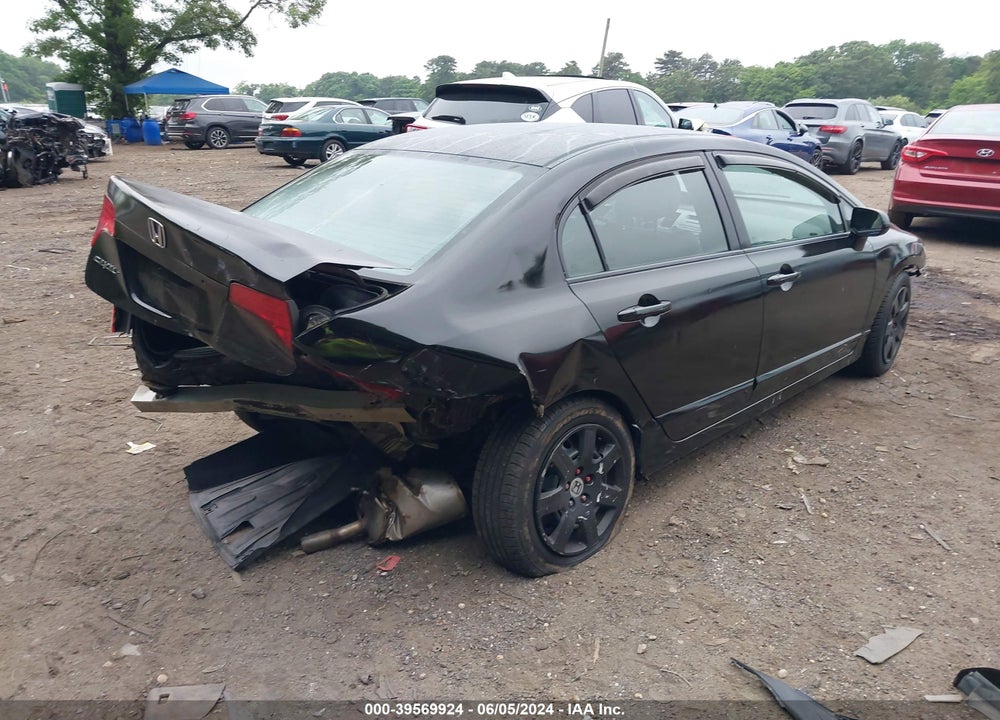 2007 HONDA CIVIC LX VIN: 2HGFA16517H504242