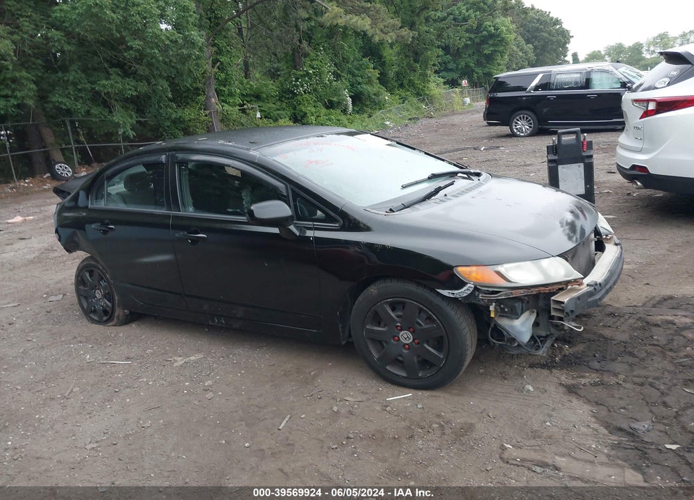 2007 HONDA CIVIC LX VIN: 2HGFA16517H504242