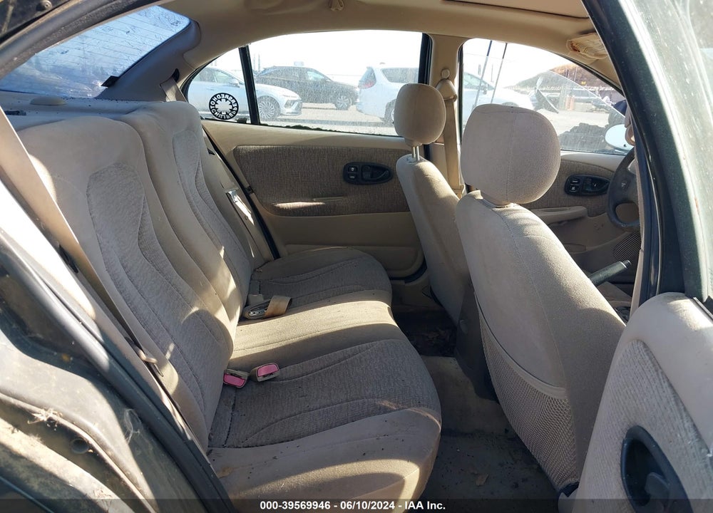 2001 SATURN SL2 VIN: 1G8ZK52751Z316249