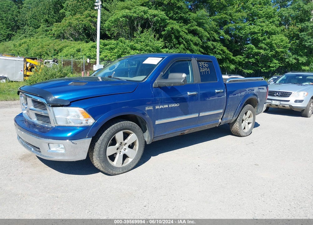 2011 RAM 1500 SLT VIN: 1D7RV1GT0BS509839