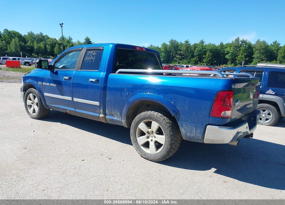 2011 RAM 1500 SLT VIN: 1D7RV1GT0BS509839