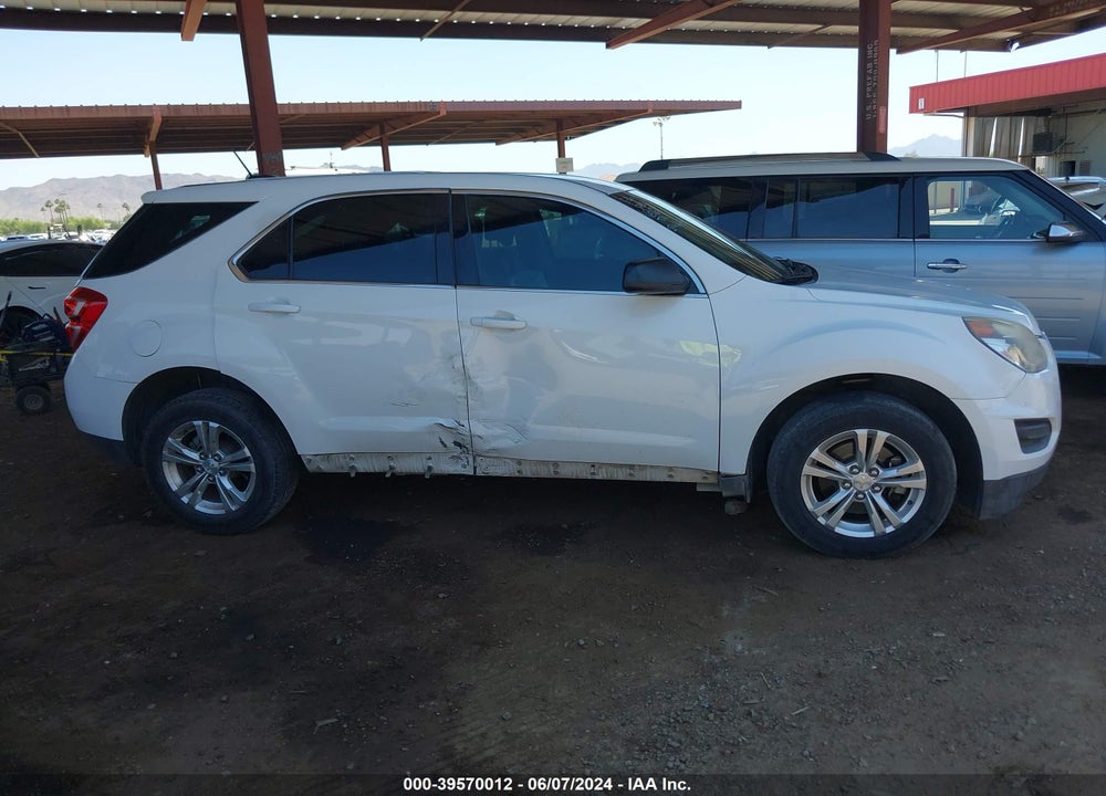 2016 CHEVROLET EQUINOX LS VIN: 2GNALBEK6G1161010