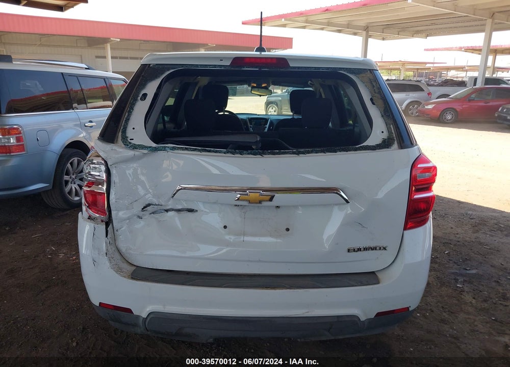 2016 CHEVROLET EQUINOX LS VIN: 2GNALBEK6G1161010