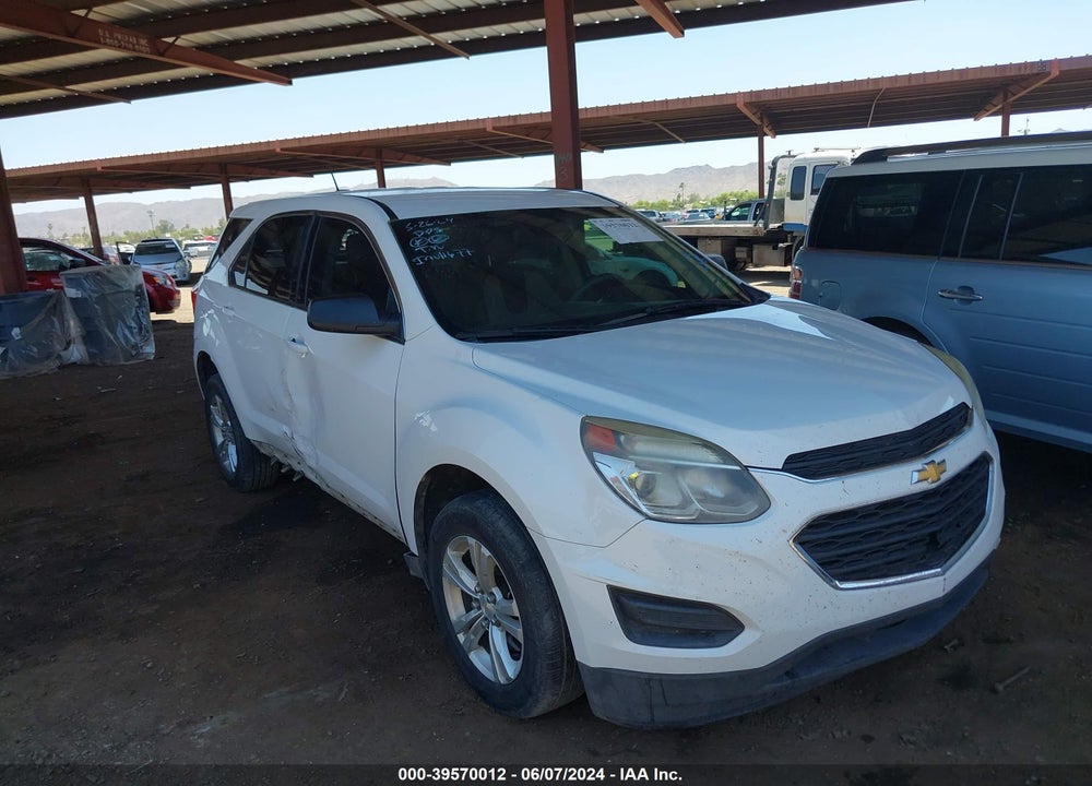 2016 CHEVROLET EQUINOX LS VIN: 2GNALBEK6G1161010