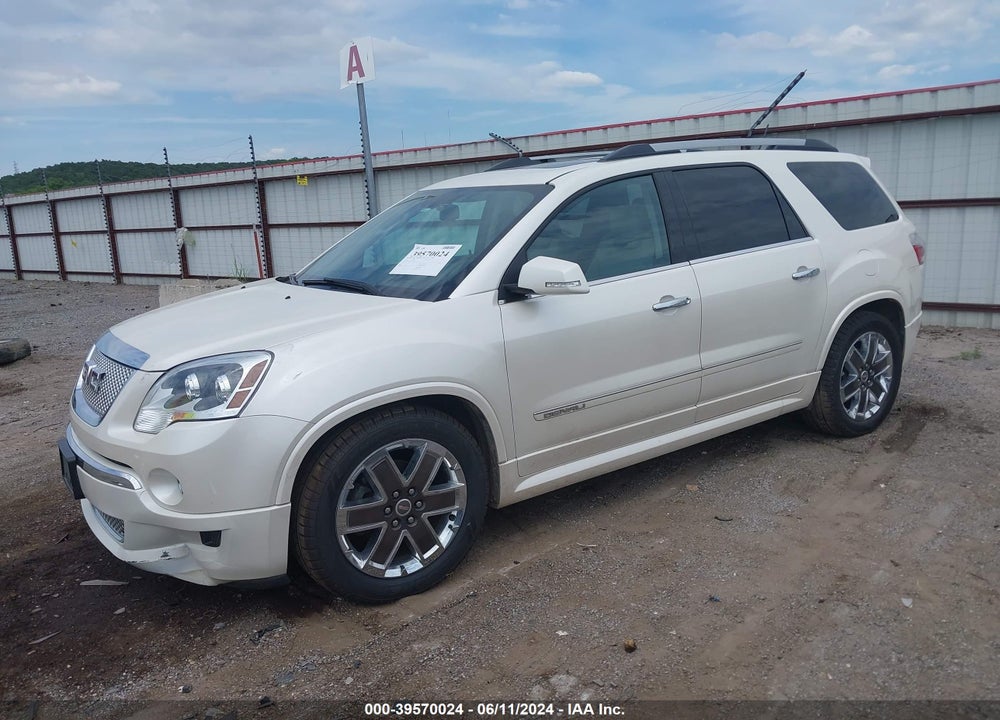 2012 GMC ACADIA DENALI VIN: 1GKKVTED5CJ100265