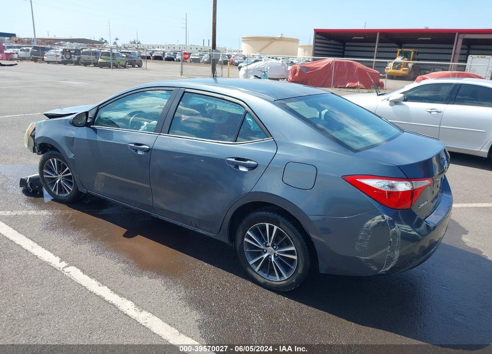 2016 TOYOTA COROLLA LE VIN: 5YFBURHE7GP447457