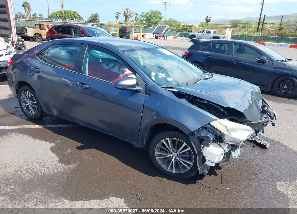 2016 TOYOTA COROLLA LE VIN: 5YFBURHE7GP447457