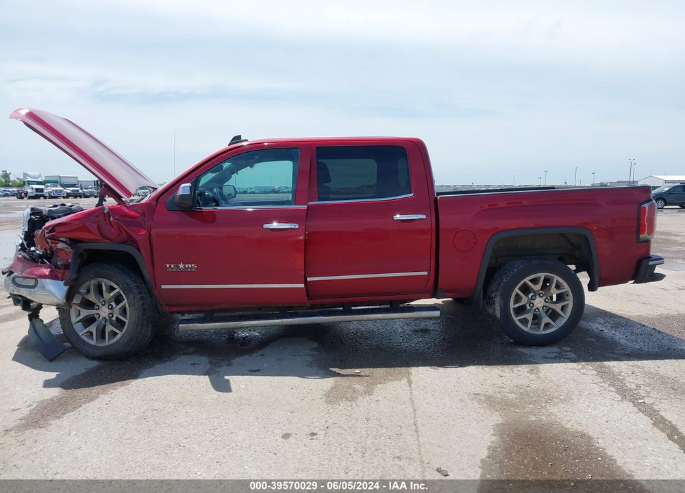 2018 GMC SIERRA 1500 SLT VIN: 3GTP1NEC3JG642026