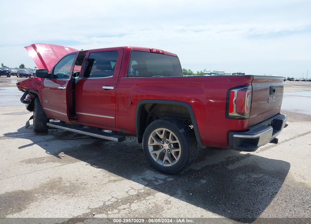 2018 GMC SIERRA 1500 SLT VIN: 3GTP1NEC3JG642026