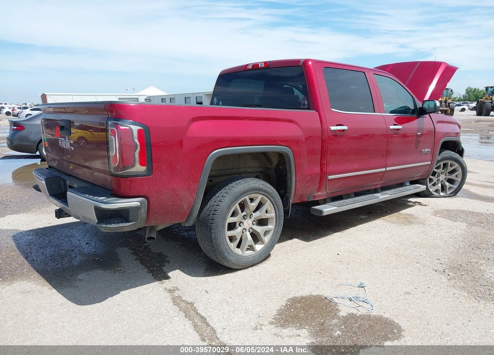 2018 GMC SIERRA 1500 SLT VIN: 3GTP1NEC3JG642026