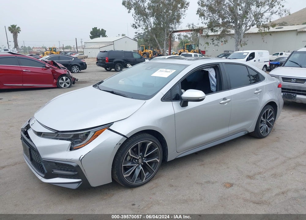 2020 TOYOTA COROLLA SE VIN: JTDP4RCE3LJ050307