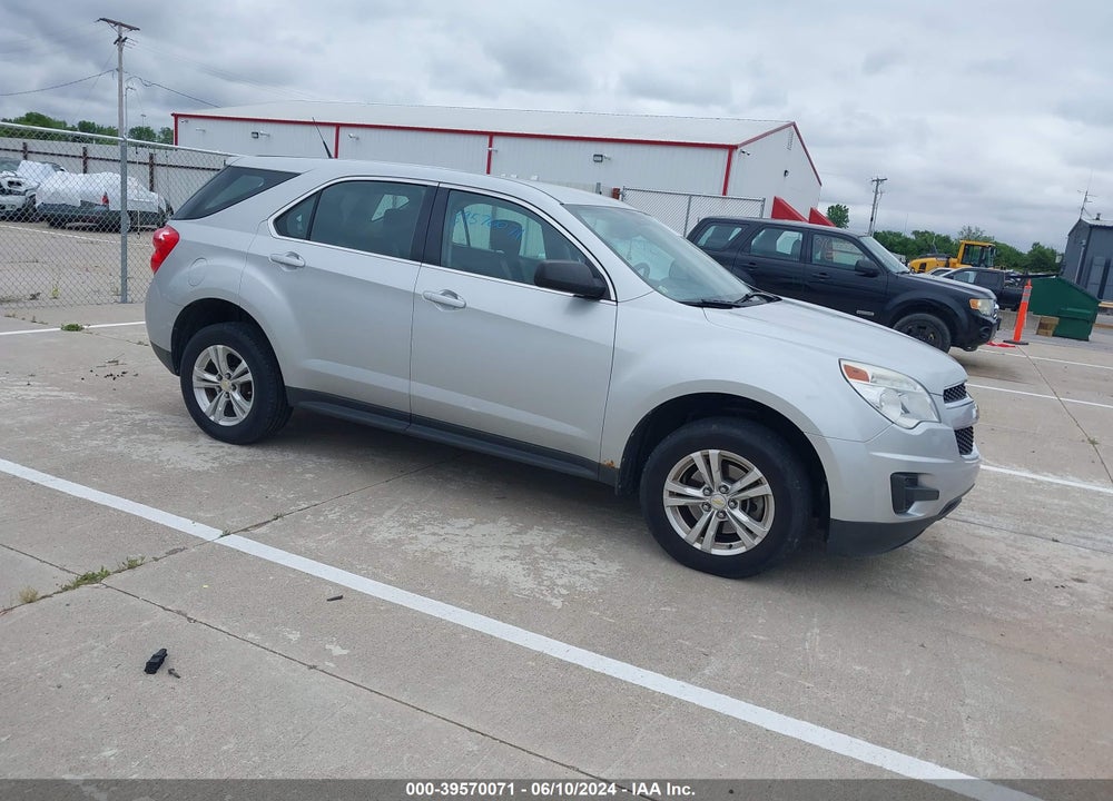2011 CHEVROLET EQUINOX LS VIN: 2CNALBEC0B6298971