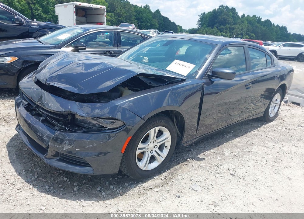 2019 DODGE CHARGER SXT RWD VIN: 2C3CDXBG4KH661053