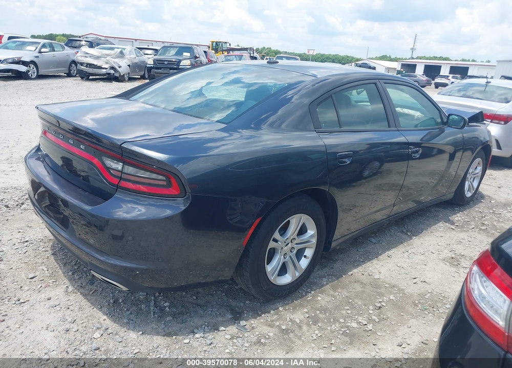 2019 DODGE CHARGER SXT RWD VIN: 2C3CDXBG4KH661053