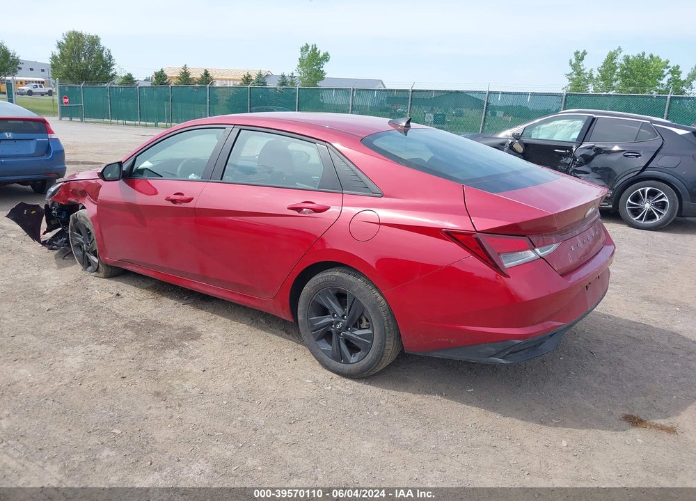 2023 HYUNDAI ELANTRA SEL VIN: KMHLM4AG3PU372662