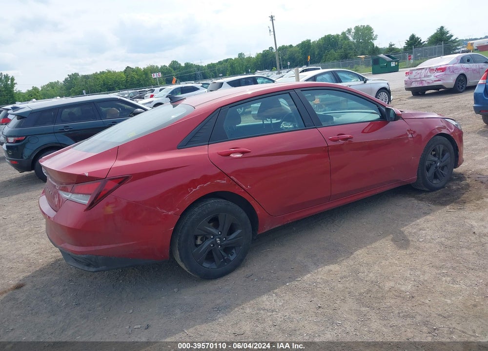 2023 HYUNDAI ELANTRA SEL VIN: KMHLM4AG3PU372662
