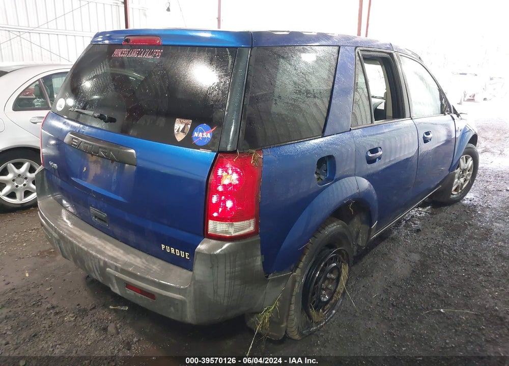 2005 SATURN VUE 4 CYL VIN: 5GZCZ33D45S857256
