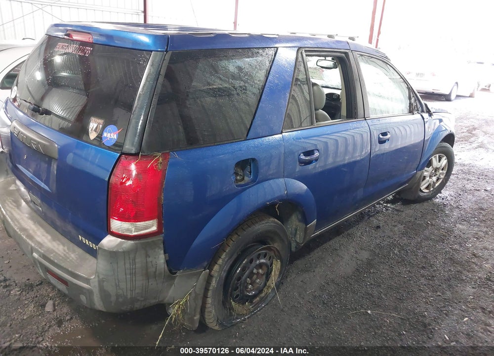 2005 SATURN VUE 4 CYL VIN: 5GZCZ33D45S857256