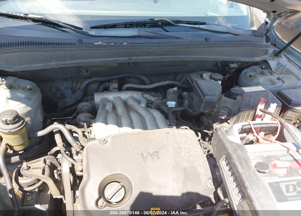 2008 HYUNDAI SANTA FE GLS VIN: 5NMSG13D78H201138