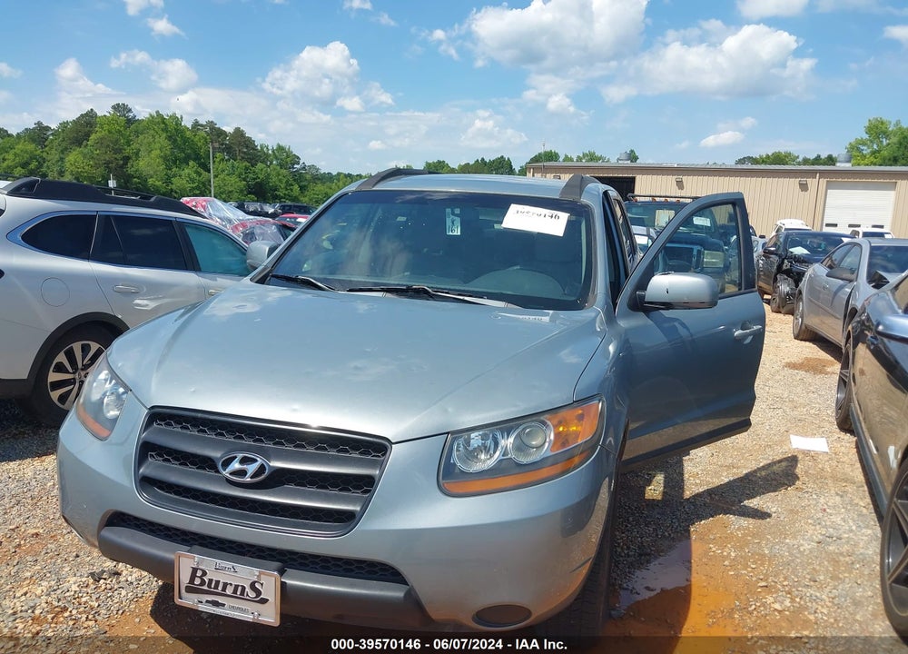 2008 HYUNDAI SANTA FE GLS VIN: 5NMSG13D78H201138