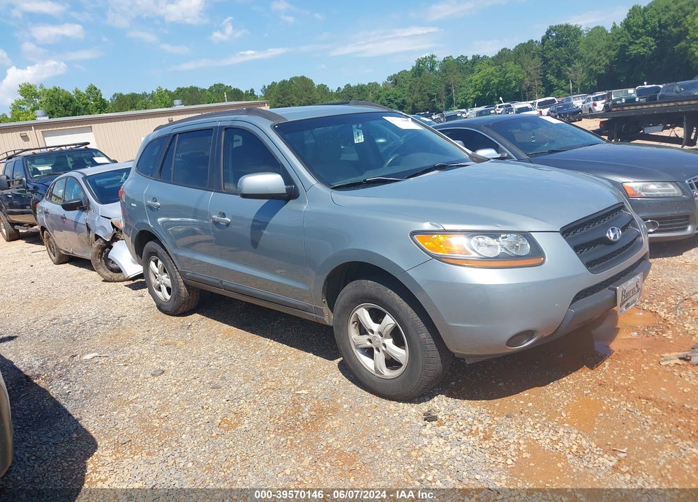 2008 HYUNDAI SANTA FE GLS VIN: 5NMSG13D78H201138