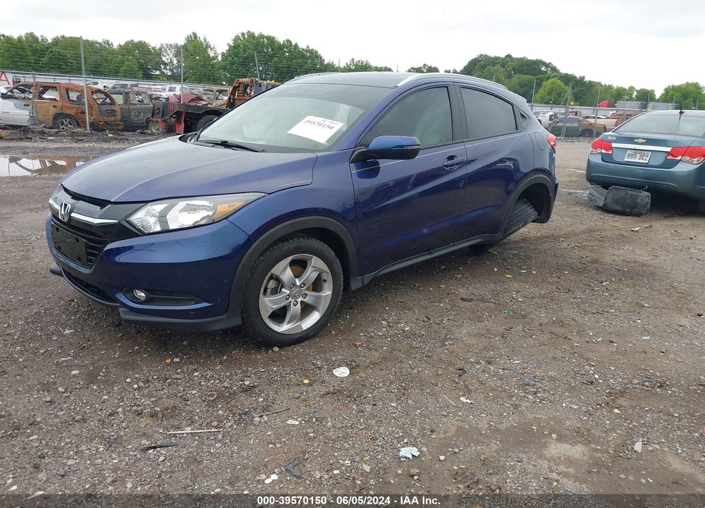 2016 HONDA HR-V EX-L VIN: 3CZRU5H79GM740609
