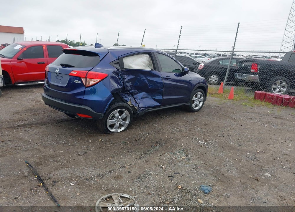2016 HONDA HR-V EX-L VIN: 3CZRU5H79GM740609
