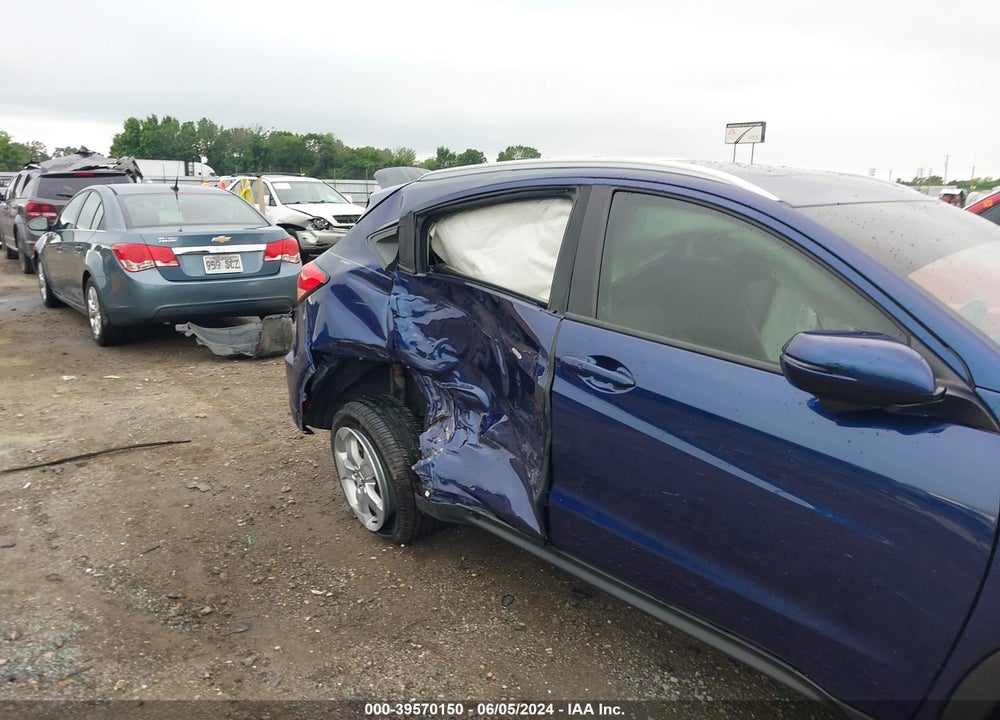 2016 HONDA HR-V EX-L VIN: 3CZRU5H79GM740609