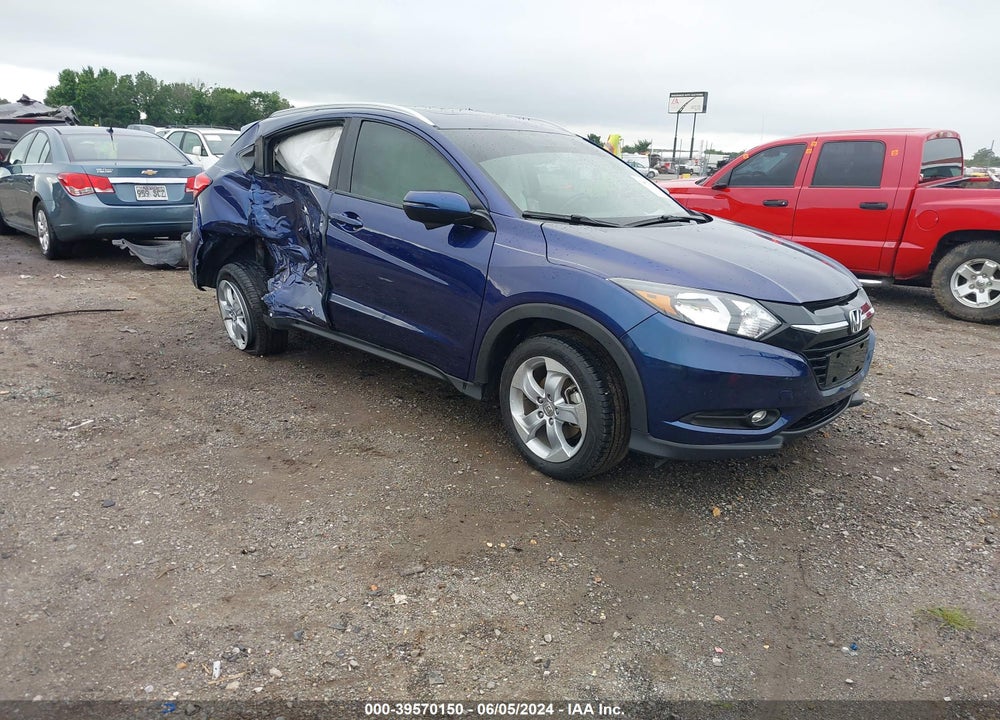 2016 HONDA HR-V EX-L VIN: 3CZRU5H79GM740609