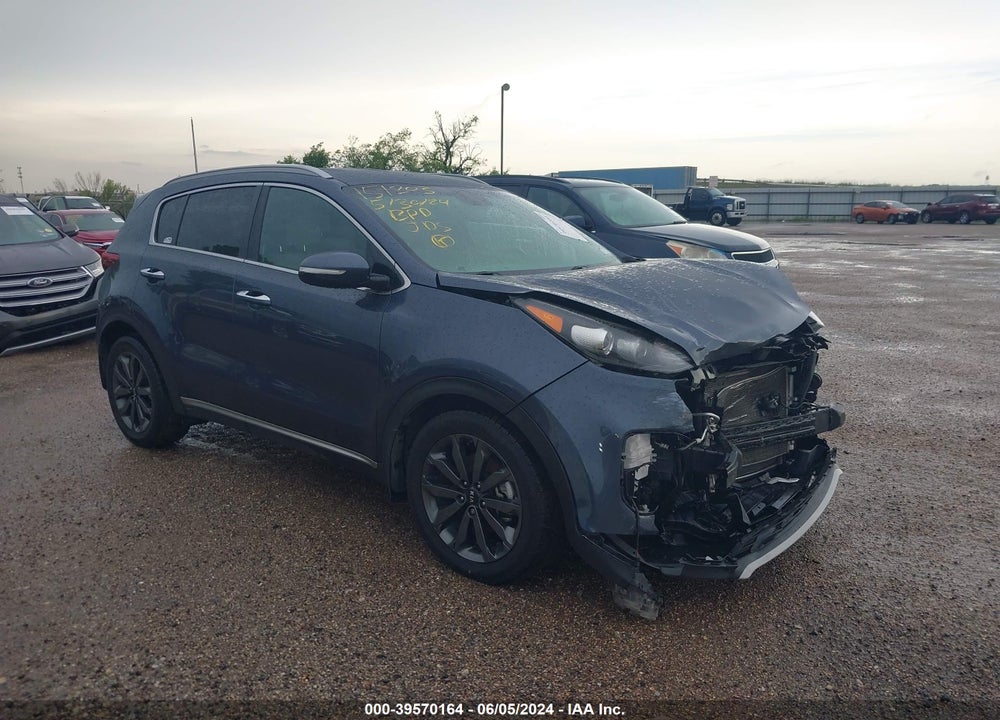 2018 KIA SPORTAGE EX VIN: KNDPN3AC2J7452177