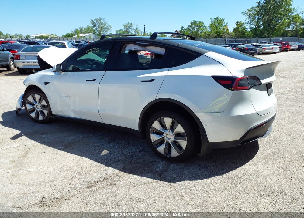 2021 TESLA MODEL Y LONG RANGE DUAL MOTOR ALL-WHEEL DRIVE VIN: 5YJYGDEE7MF279867