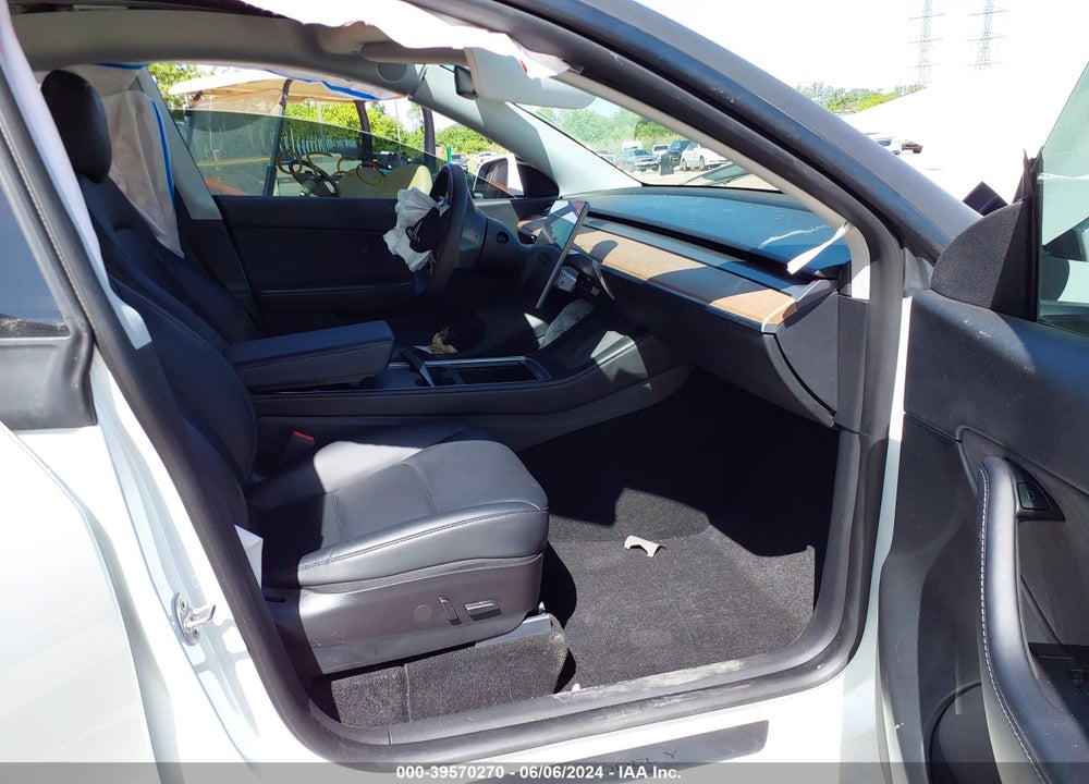 2021 TESLA MODEL Y LONG RANGE DUAL MOTOR ALL-WHEEL DRIVE VIN: 5YJYGDEE7MF279867