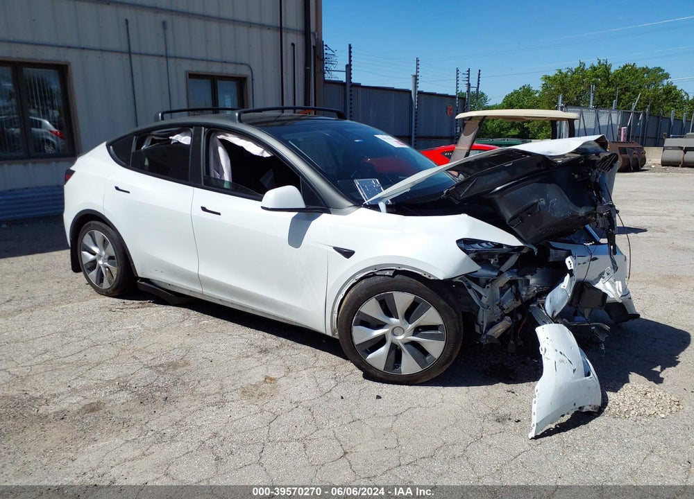 2021 TESLA MODEL Y LONG RANGE DUAL MOTOR ALL-WHEEL DRIVE VIN: 5YJYGDEE7MF279867