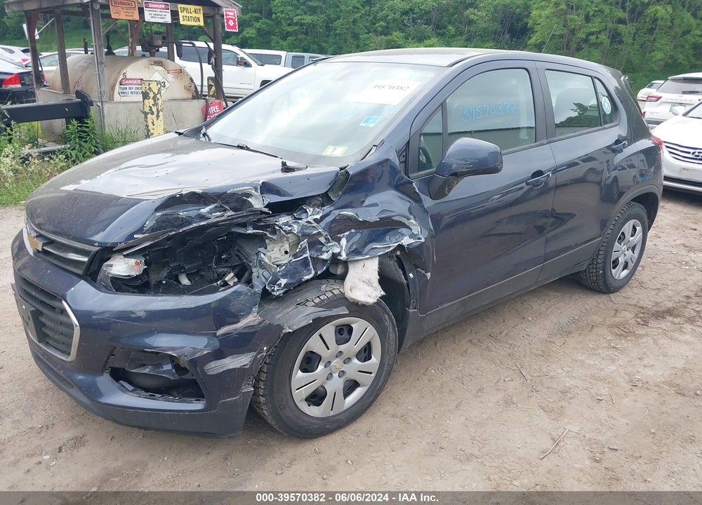 2019 CHEVROLET TRAX LS VIN: 3GNCJKSB1KL164326