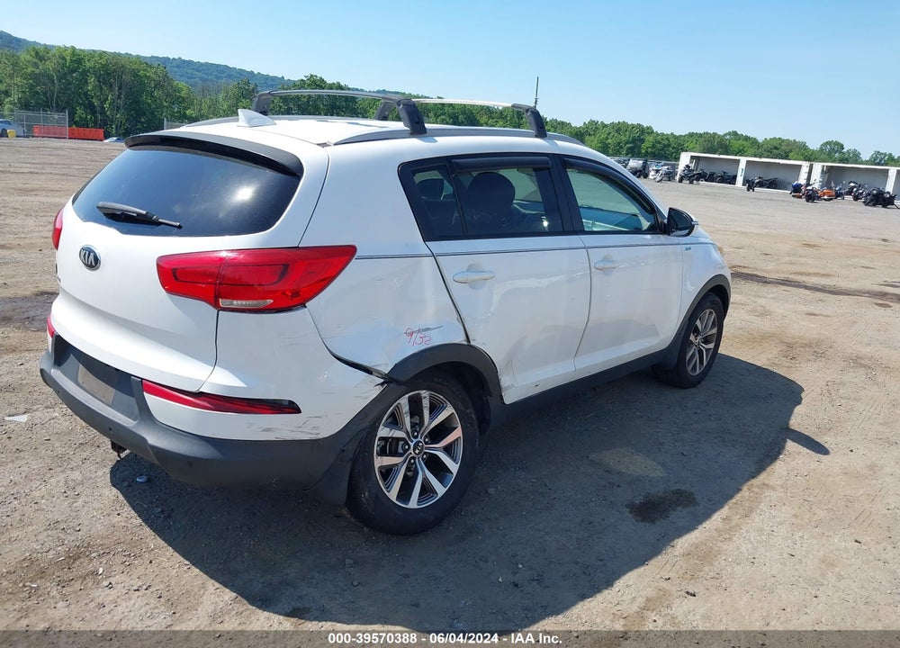 2014 KIA SPORTAGE LX VIN: KNDPBCAC8E7587307