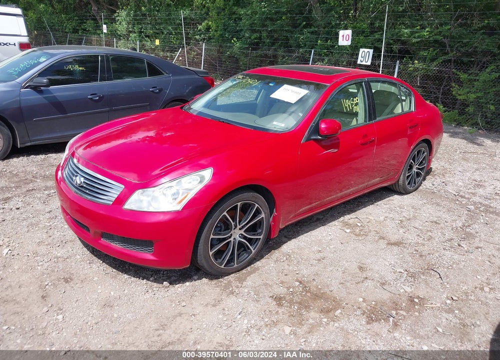 2008 INFINITI G35 JOURNEY VIN: JNKBV61EX8M205562