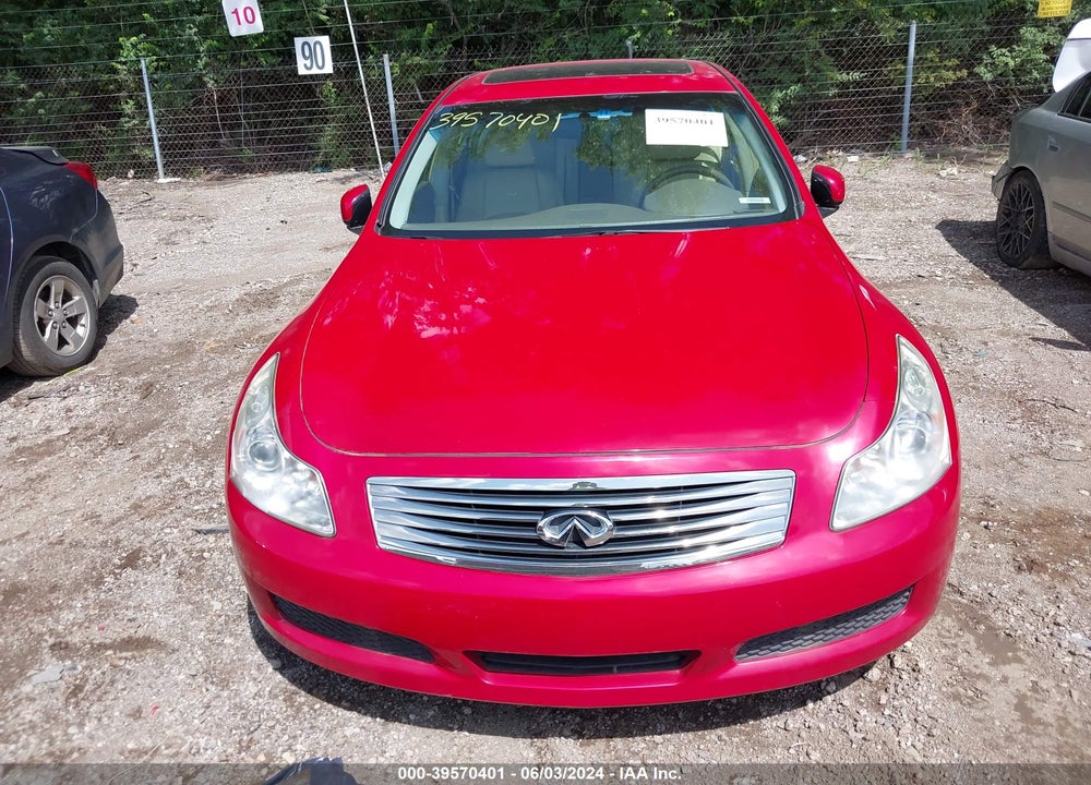 2008 INFINITI G35 JOURNEY VIN: JNKBV61EX8M205562