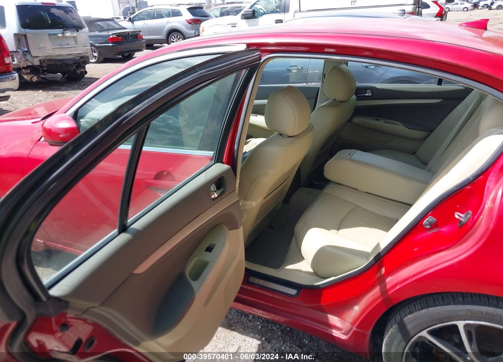 2008 INFINITI G35 JOURNEY VIN: JNKBV61EX8M205562