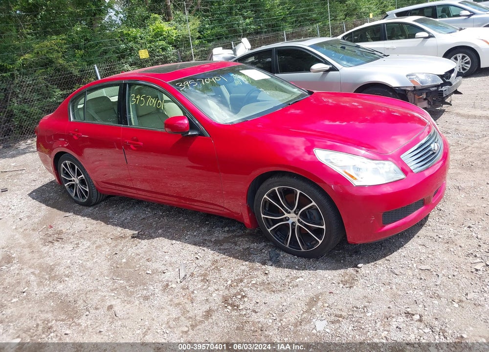 2008 INFINITI G35 JOURNEY VIN: JNKBV61EX8M205562