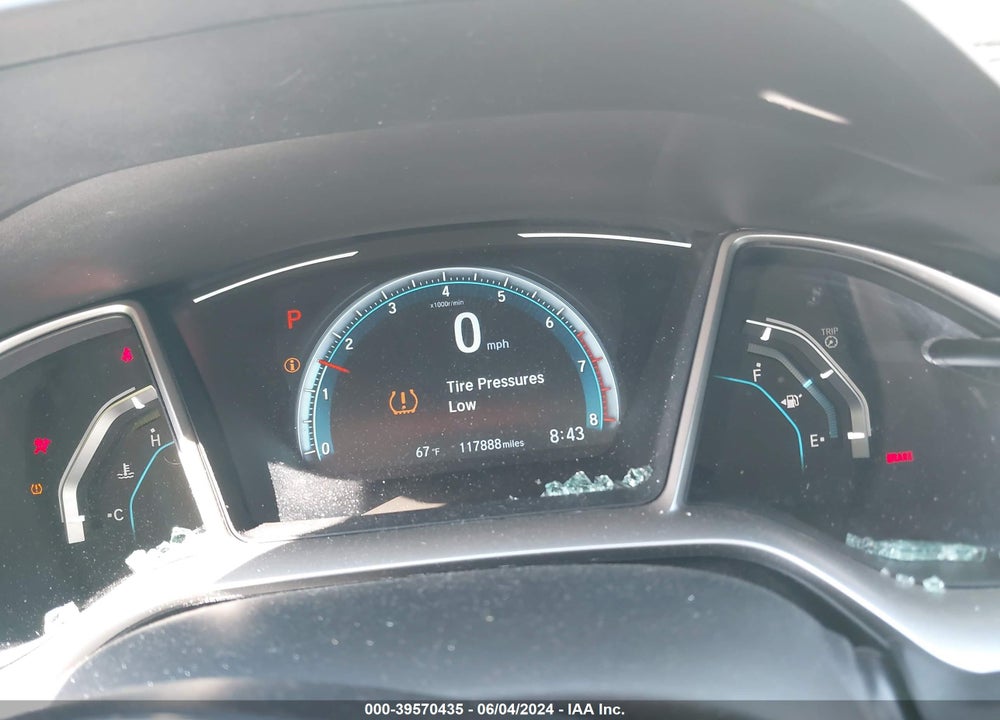 2017 HONDA CIVIC EX-T VIN: 19XFC1F39HE030707