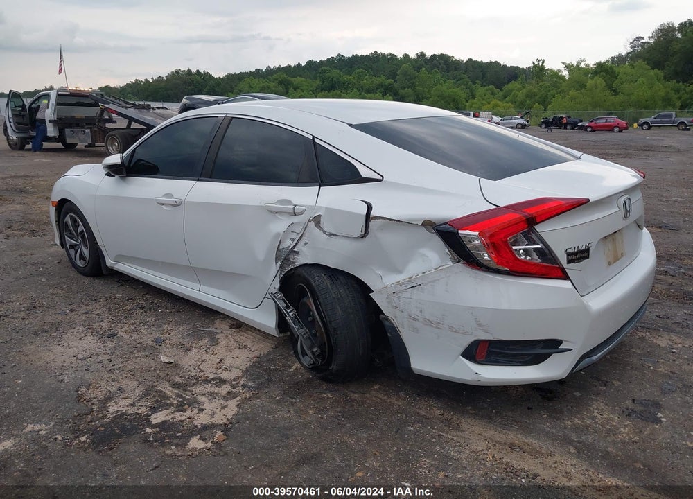 2019 HONDA CIVIC LX VIN: 19XFC2F65KE008999
