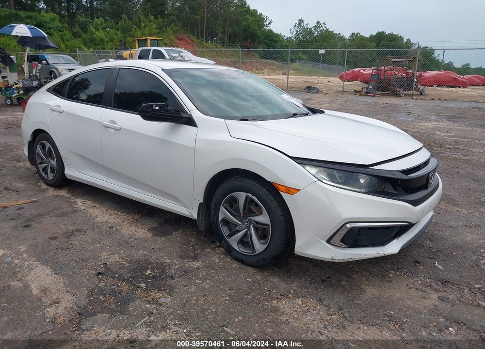 2019 HONDA CIVIC LX VIN: 19XFC2F65KE008999